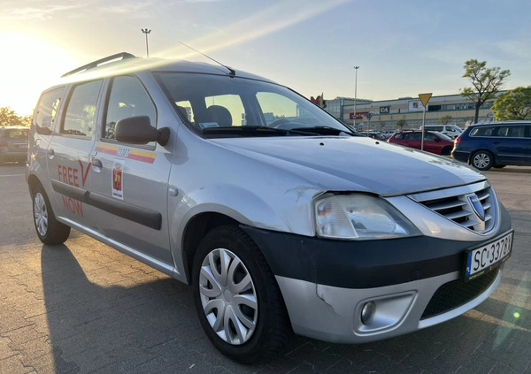 Dacia Logan cena 11500 przebieg: 250000, rok produkcji 2008 z Warszawa małe 172